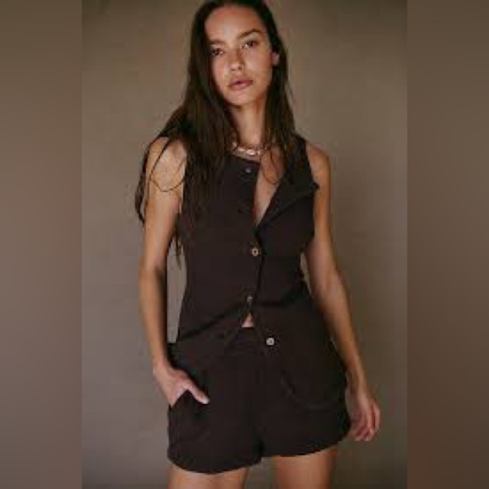 NWOT TOP ONLY Free People Coastal Classy Set